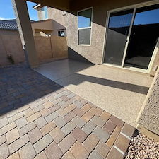 Garage-walkway-and-backyard-concrete-coating-patio-project-completed-in-Tucson-Az-85757 6